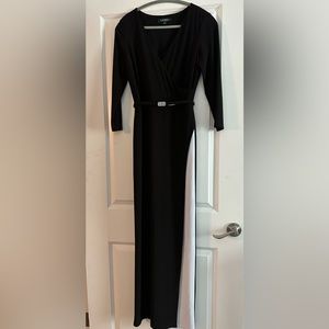 Black and white Ralph Lauren formal dress